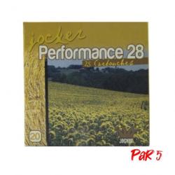 Boîte de 25 Cartouches Jocker Performance 28 BJ - 8 / Par 5 / 20/70