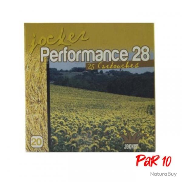 Bote de 25 Cartouches Jocker Performance 28 BJ Par 10 20 70