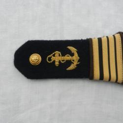 UNE patte d'épaule/épaulette commandant de marine Capitaine de vaisseau.