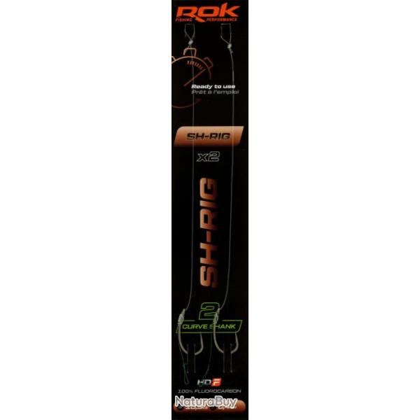 Lot De 2X Montages Sh-Rig Curve Shank Rok T2