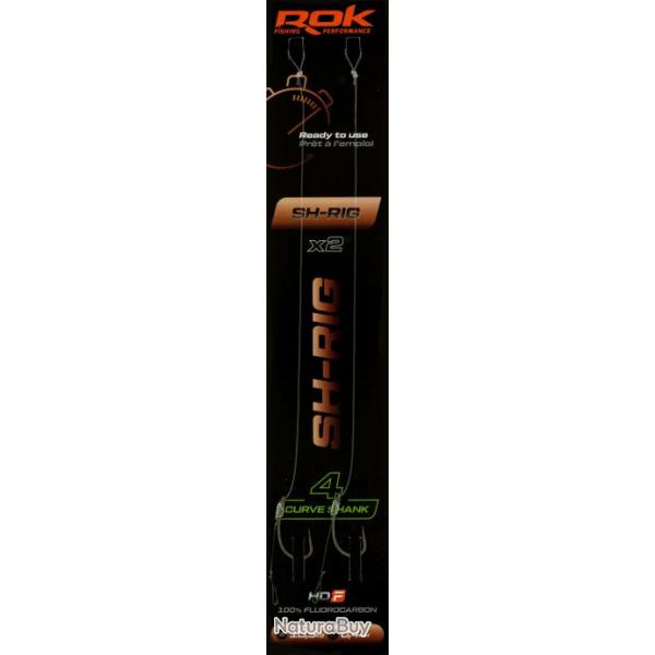 Lot De 2X Montages Sh-Rig Curve Shank Rok T4