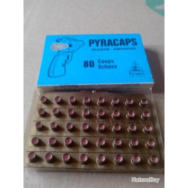 Amorces Pyracaps en boite de 80