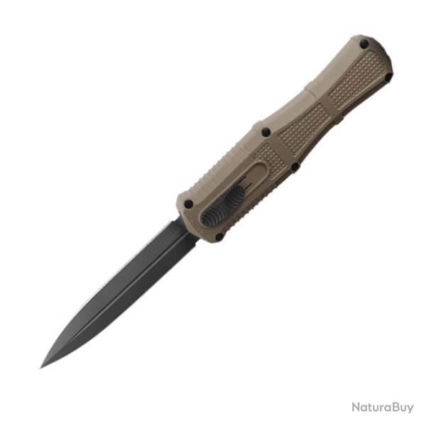 BEN3370GY-1 Couteau Automatique Benchmade Claymore Marron ouverture OTF