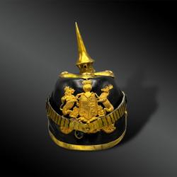 CASQUE À POINTE d'officier d'infanterie du Würtemberg, modèle 1895? - Allemagne - XIXème siècle