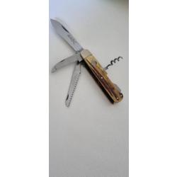 Superbe couteau de chasse Böker, 4 pièces, manche en Cerf