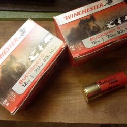 2 boîtes de chevrotines Winchester cal.12