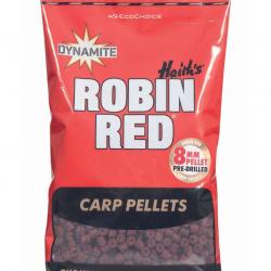 DYNAMITE PELLETS ROBIN RED PRE-DRILLED PELLETS 900GR DYNAMITE 8mm