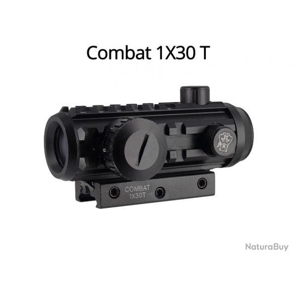 Viseur point rouge Combat 1X30 T rail Picatinny