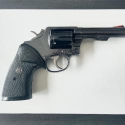 Smith & Wesson Model 10-8 canon lourd cal. 38 Special poignée Pachmayr d'origine Police 1977-1988