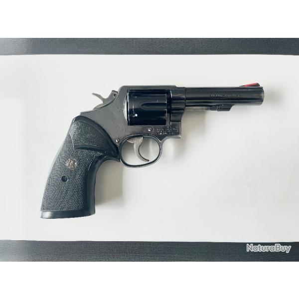 Smith & Wesson Model 10-8 canon lourd cal. 38 Special poigne Pachmayr d'origine Police 1977-1988