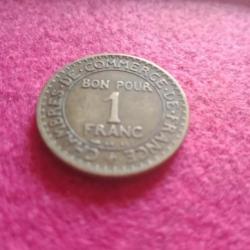 Pièce bon pour 1 francs