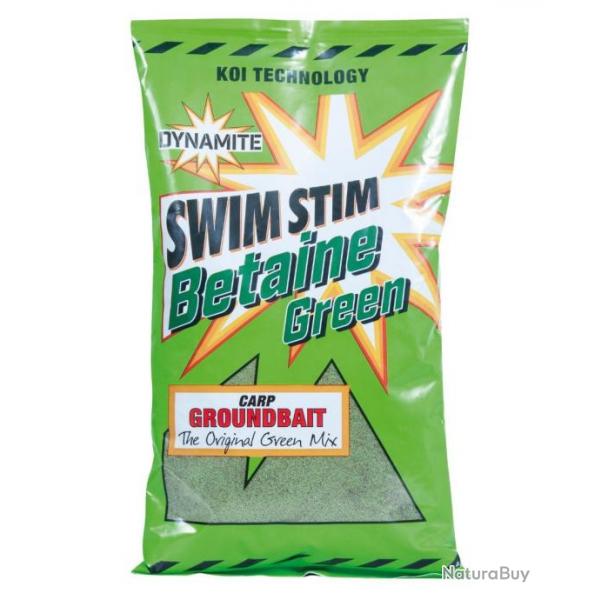 DYNAMITE AMORCE SWIM STIM BETAINE GREEN GROUNDBAIT 900GR