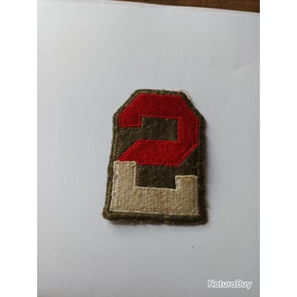 Patch arme us 2nd ARMY ww2 original 3