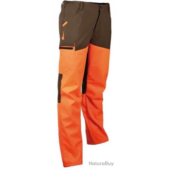 Pantalon anti ronce renforc Resist orange Treeland