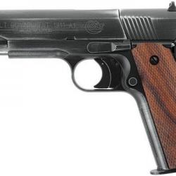 Pistolet à plomb 4.5 mm UMAREX - COLT Government 1911 A1 (3,5 joules) Vintage