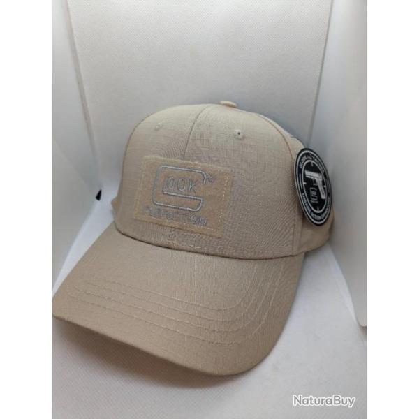 Casquette G glock PERFECTION / beige clair