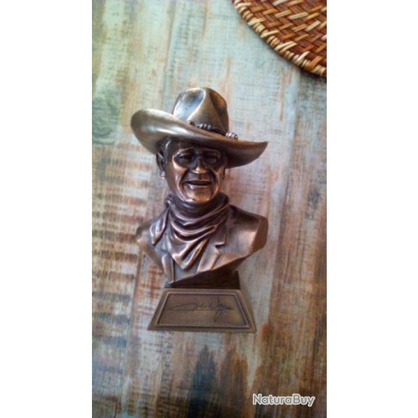 Buste de John Wayne approuv par sa famille