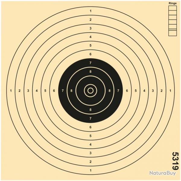 Cibles pistolet 10M UIT