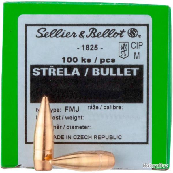 .323 (8mm S), 12,7g/196grs. FMJ BT (Calibre: .323 (8 mm S))