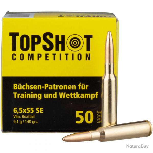 6,5x55 FMJ BT 9,1g/140grs. (Calibre: 6,5x55)