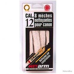 Mèche nettoyante Cal .12 Net'Arm - Blanc