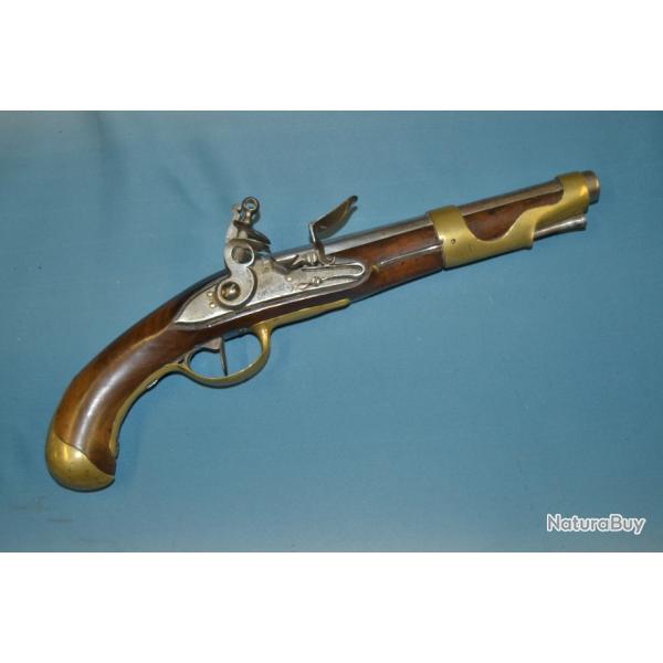 pistolet  silex modle 1763/66 Mre imp de Maubeuge poque premier empire