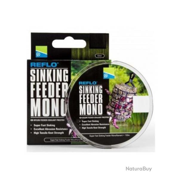 PRESTON REFLO SINKING FEEDER MONO LINE PRESTON 0,26mm