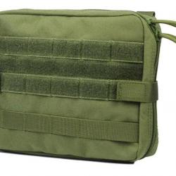 Grande sacoche tactique de secours kaki - Livraison Gratuite