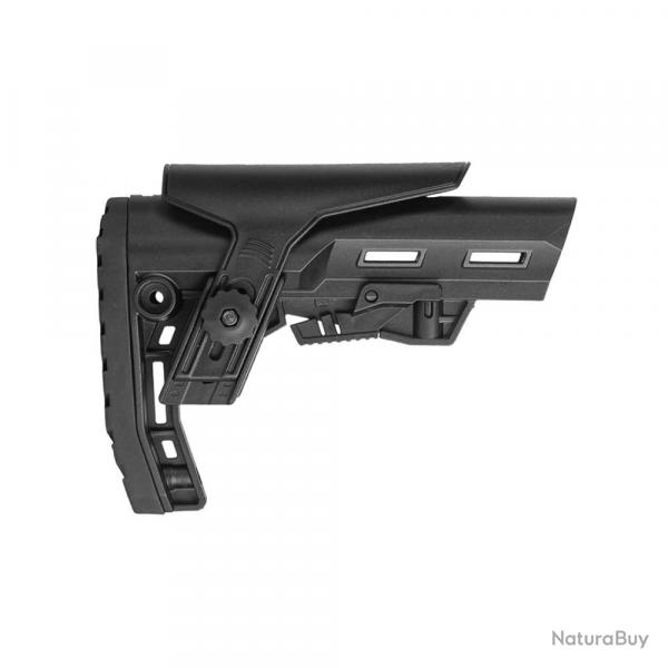Crosse ALPHA ComSpec - Marque SABER GEARS - AR15/M4 - Rglable + Appui-joue