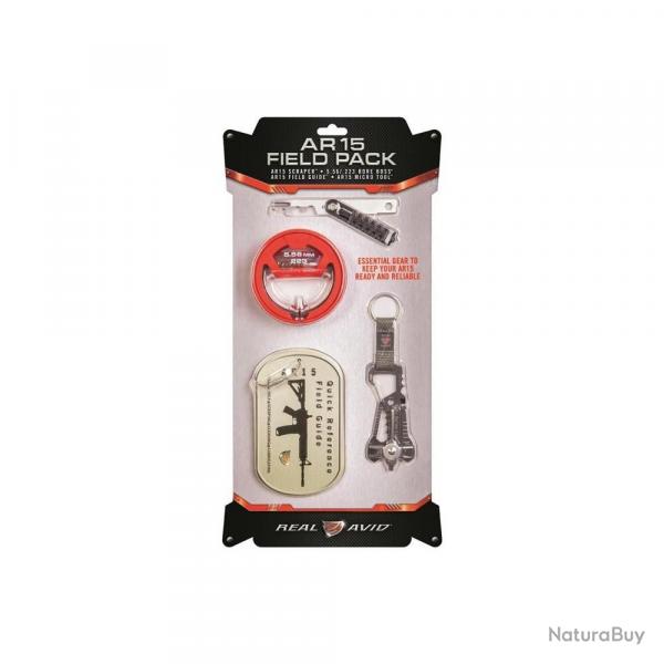 Kit de maintenance REAL AVID AVAR15FPK .223/5.56 Field Pack