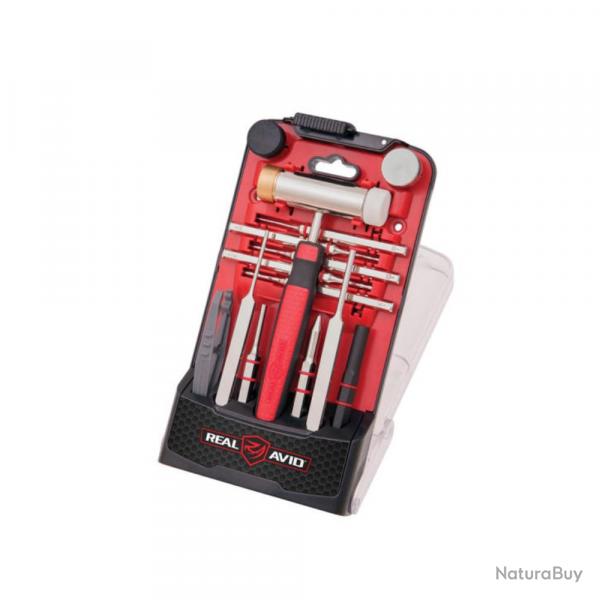 Ensemble de marteaux et de poinons AR15 REAL AVID AVHPS-AR Accu-Punch(TM)