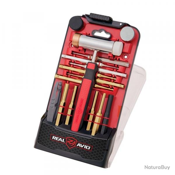 REAL AVID AVHPS-B Ensemble marteau perforateur et chasse-goupilles - Laiton