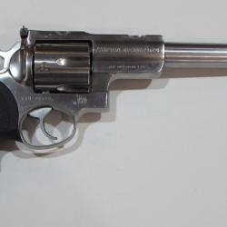 revolver ruger super redhawk inox  44 rem mag bon etat