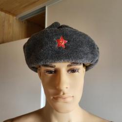 Chapka ushanka armee sovietique original taille 58