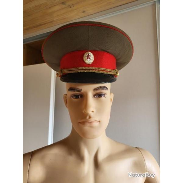 Casquette colonel armee sovietique original taille 55