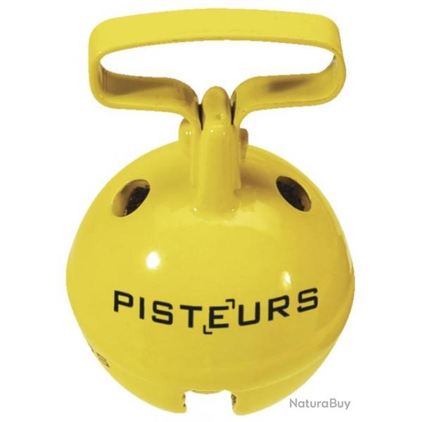 GRELOT PISTEURS LAITON JAUNE  25MM