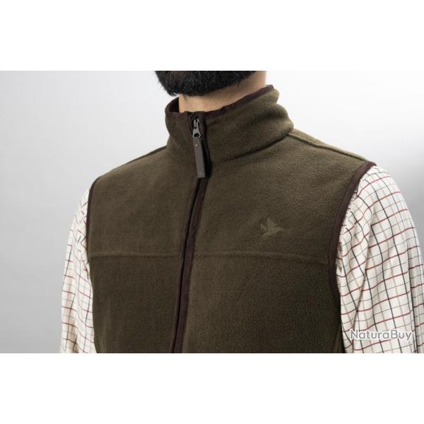 Gilet Polaire Woodcock Earl Pine green melange