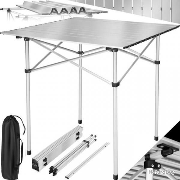 Table de camping Rsistant aux intempries en Aluminium