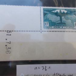 timbre france neuf  n°321 cote 800 euros chez yvert , neuf ,RARE