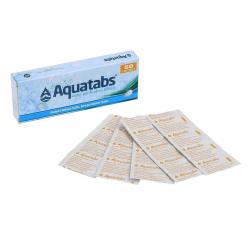 Tablettes de purification de l'eau (x50)