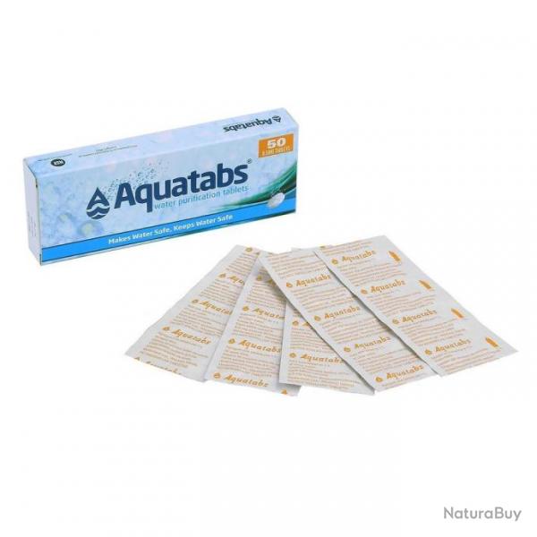 Tablettes de purification de l'eau (x50)