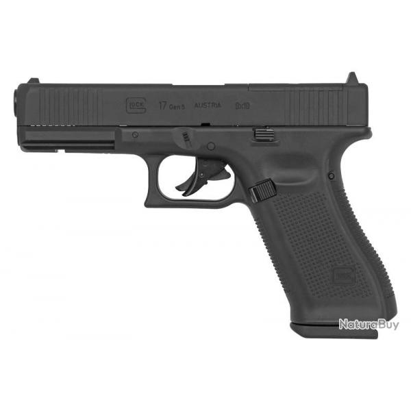 Pistolet Glock 17 Gen 5 MOS CO2 4.5 mm plomb diabolo 3 joules Umarex