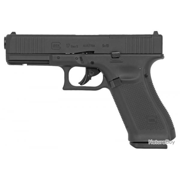 Pistolet Glock 17 Gen 5 MOS CO2 4.5 mm BBs 3 joules Umarex