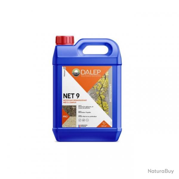 Nettoyant Dsincrustant Dalep NET 9 bidon de 5l pour 25m2 prt  l'emploi