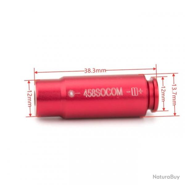 Cartouche laser de rglage calibre 458 SOCOM