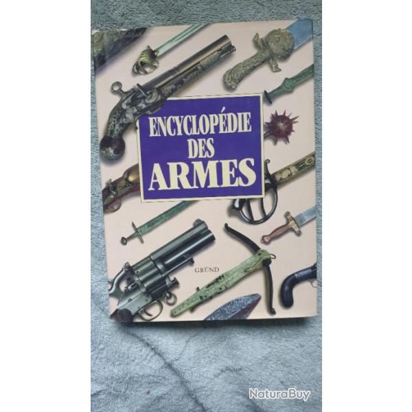 livre encyclopdie des armes