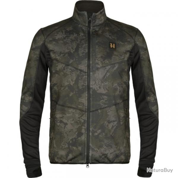 Veste polaire Hrkila NOCTYX camo fleece AXIS MSPBlack/Black