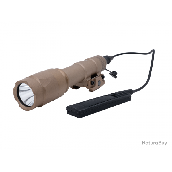 LAMPE TACTIQUE WL1080 AVEC MONTAGE TAN
