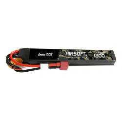 Batterie 11.1v 1200 mah 2 sticks T-Dean Genspow-11.1v 1200 mah 2 éléments T Plug