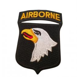 Patch de la 101° Airborne - Hauteur : 80 mm Largeur 50 mm
